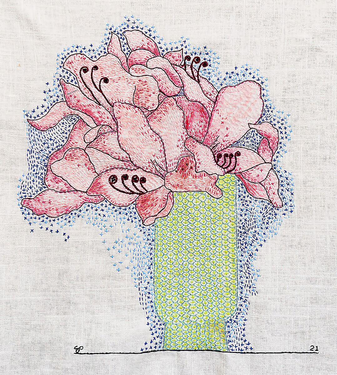 Pink Magnolia Stitch