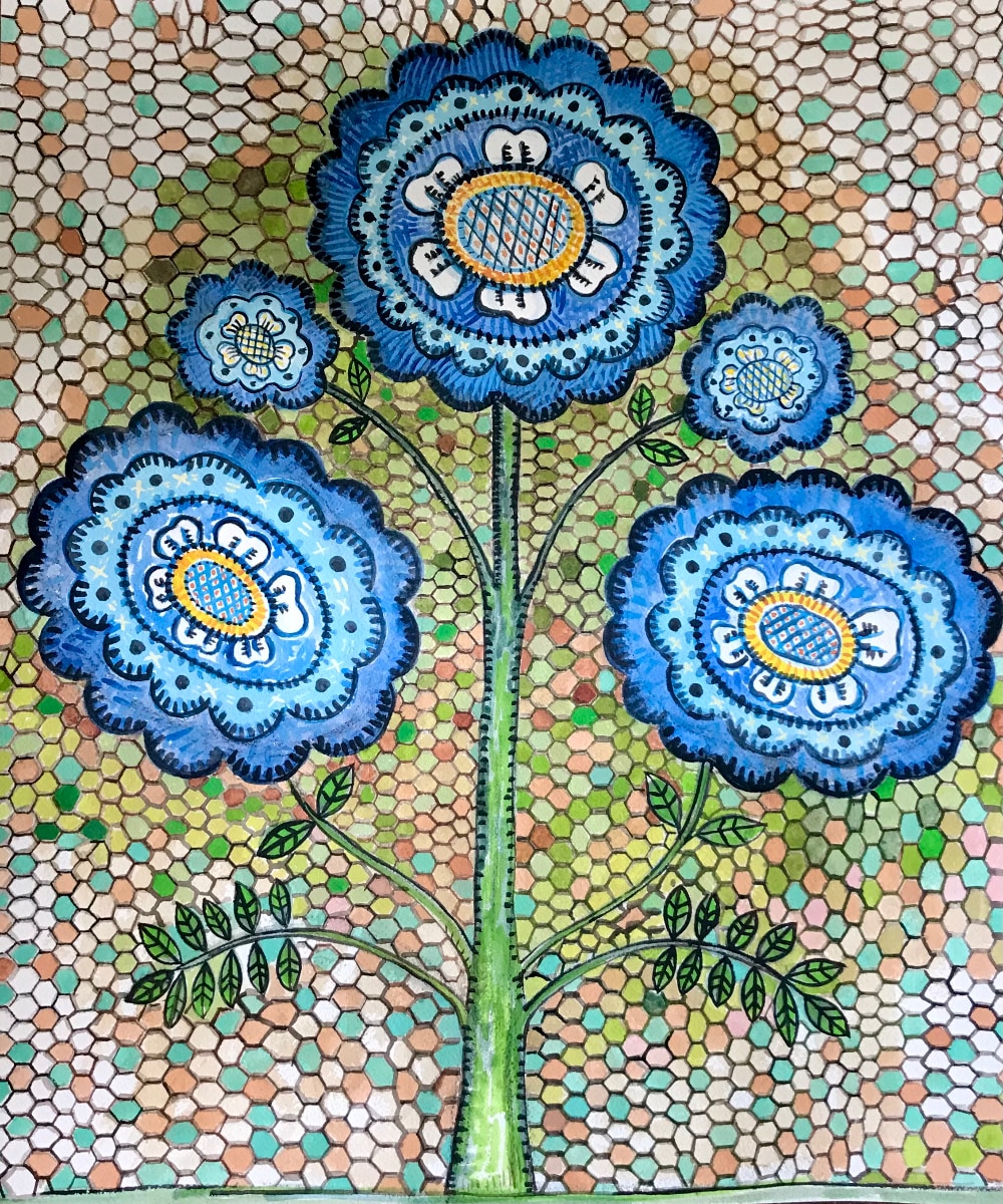 Blue Flowers